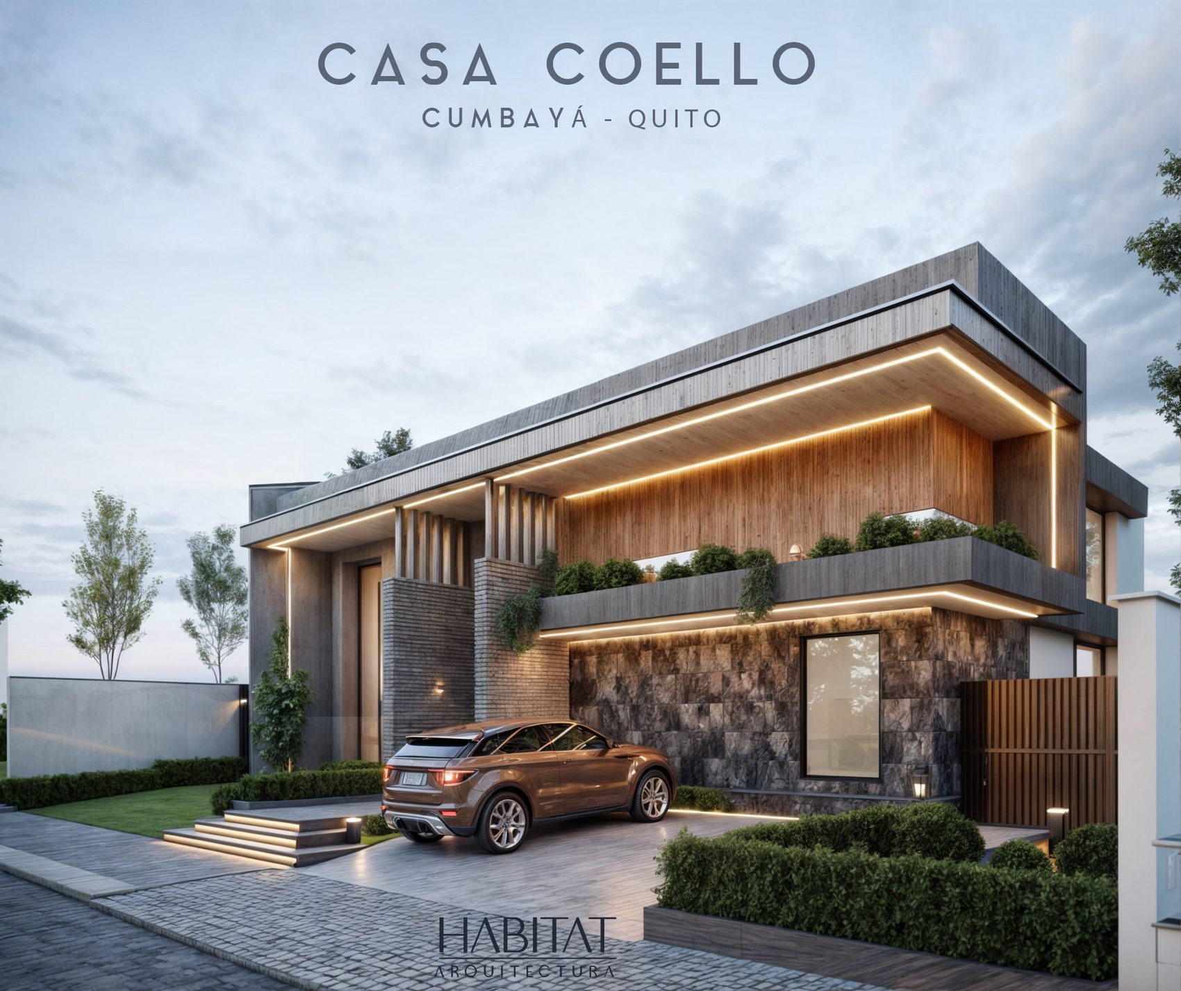 Casa Coello, vista lateral